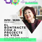 Cartel tertulia en Casa Cultura Picassent "El buentrato como forma de vida".